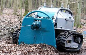 Gosenični traktor za spravilo lesa Moritz FR50