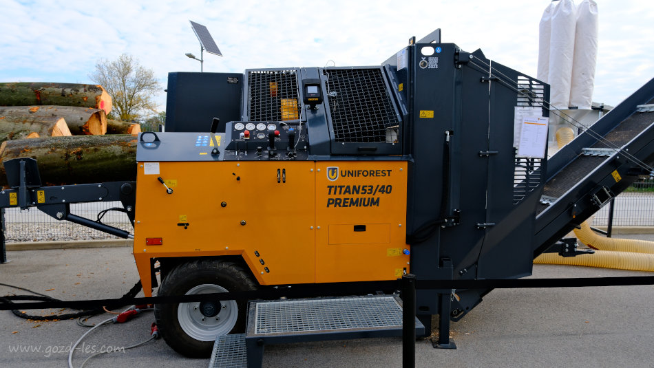 Cepilec Uniforest Titan